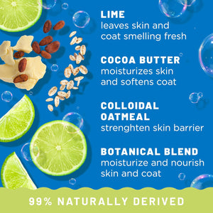 TropiClean Lime and Cocoa Butter Shed Control Conditioner - 20 oz