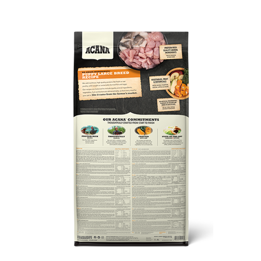 Acana Heritage Large Breed Puppy Food - 25 lbs