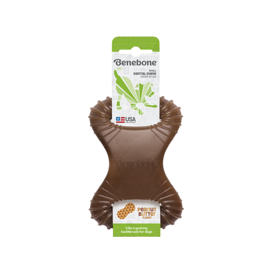 Benebone Dental Chew Peanut Butter - Small