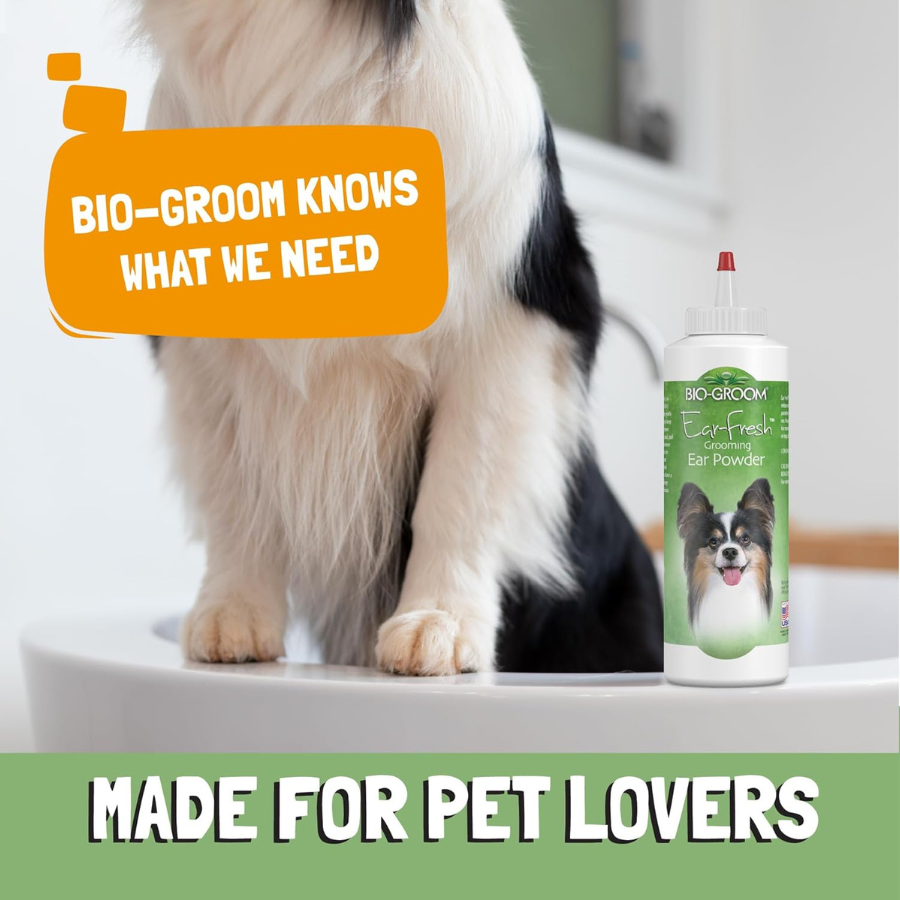 Bio-Groom Ear-Fresh Grooming Ear Powder for Dogs - 3 oz