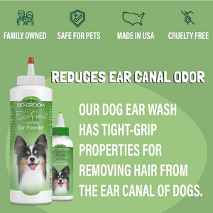 Bio-Groom Ear-Fresh Grooming Ear Powder for Dogs - 3 oz