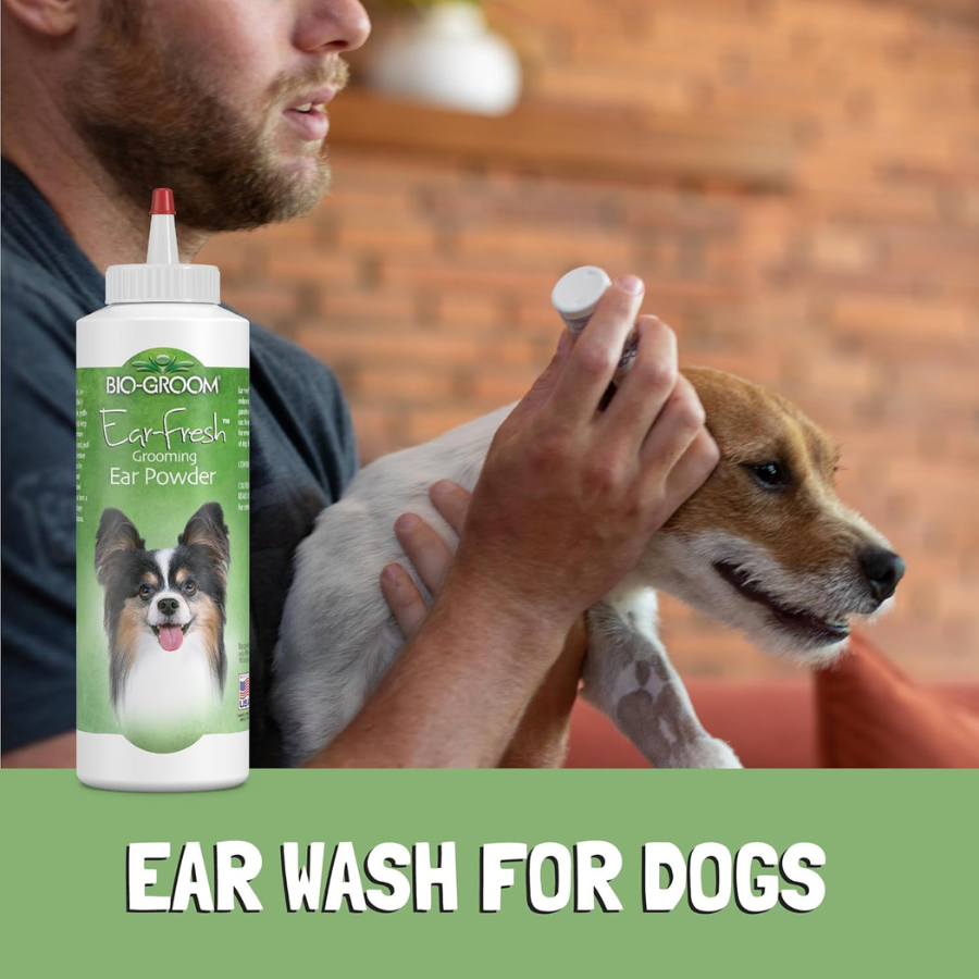 Bio-Groom Ear-Fresh Grooming Ear Powder for Dogs - 3 oz