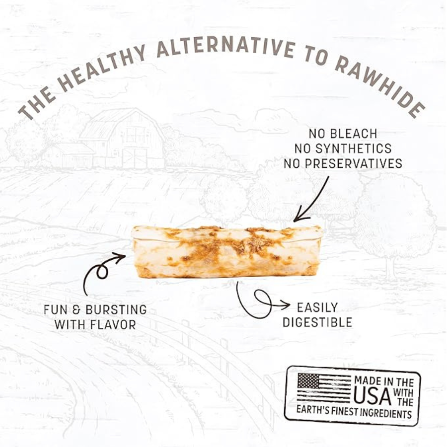 Earth Animal No-Hide Salmon Chew - Small (2 Pack)