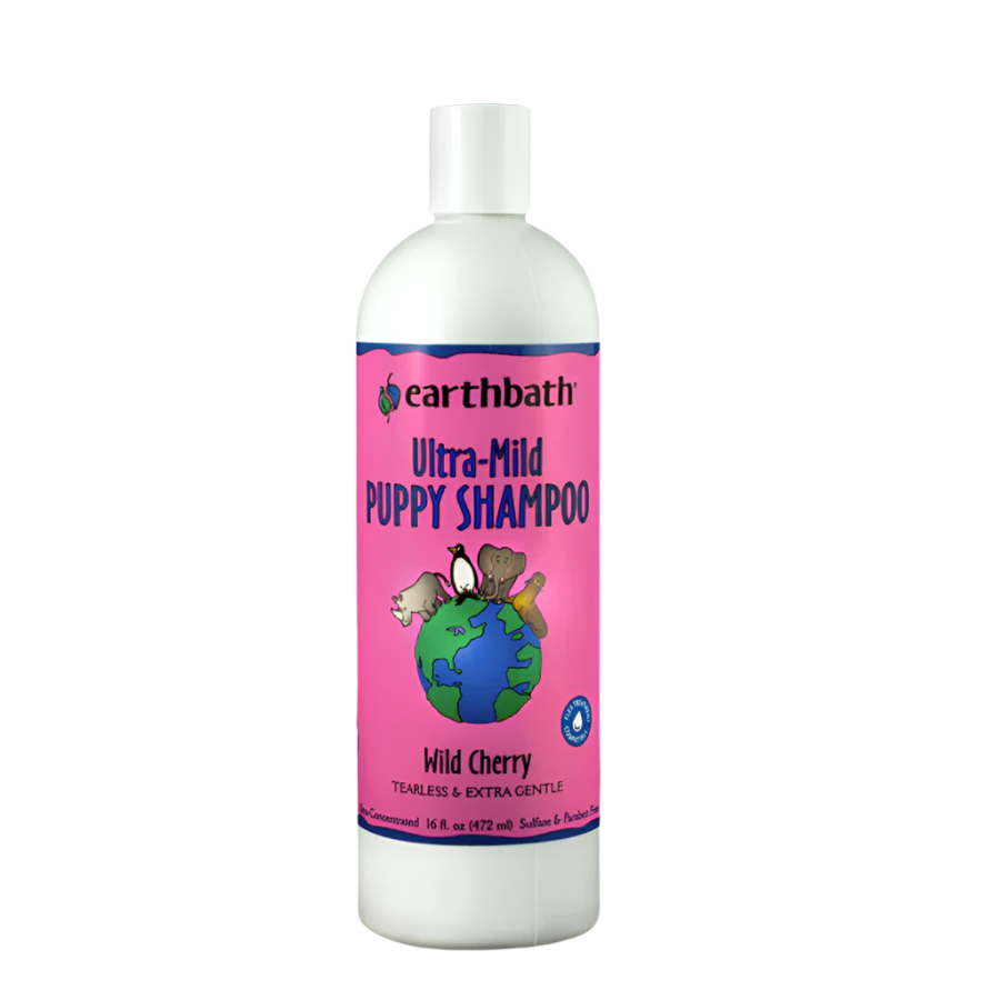 Earthbath Ultra-Mild Puppy Shampoo Wild Cherry - 16 oz