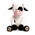 FabDog Floppies Cow Plush Dog Toy