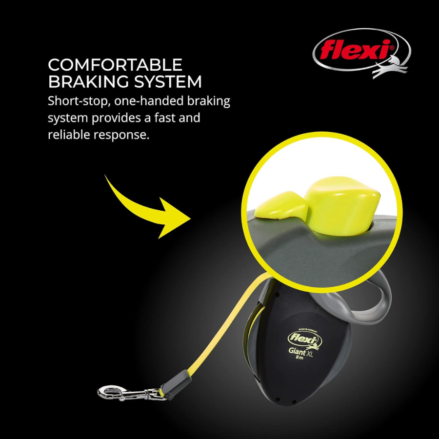 Flexi Neon Tape 5 Metres Yellow - Medium