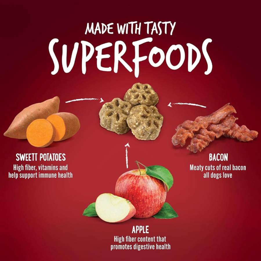 Fruitables Skinny Minis Apple Bacon Chewy