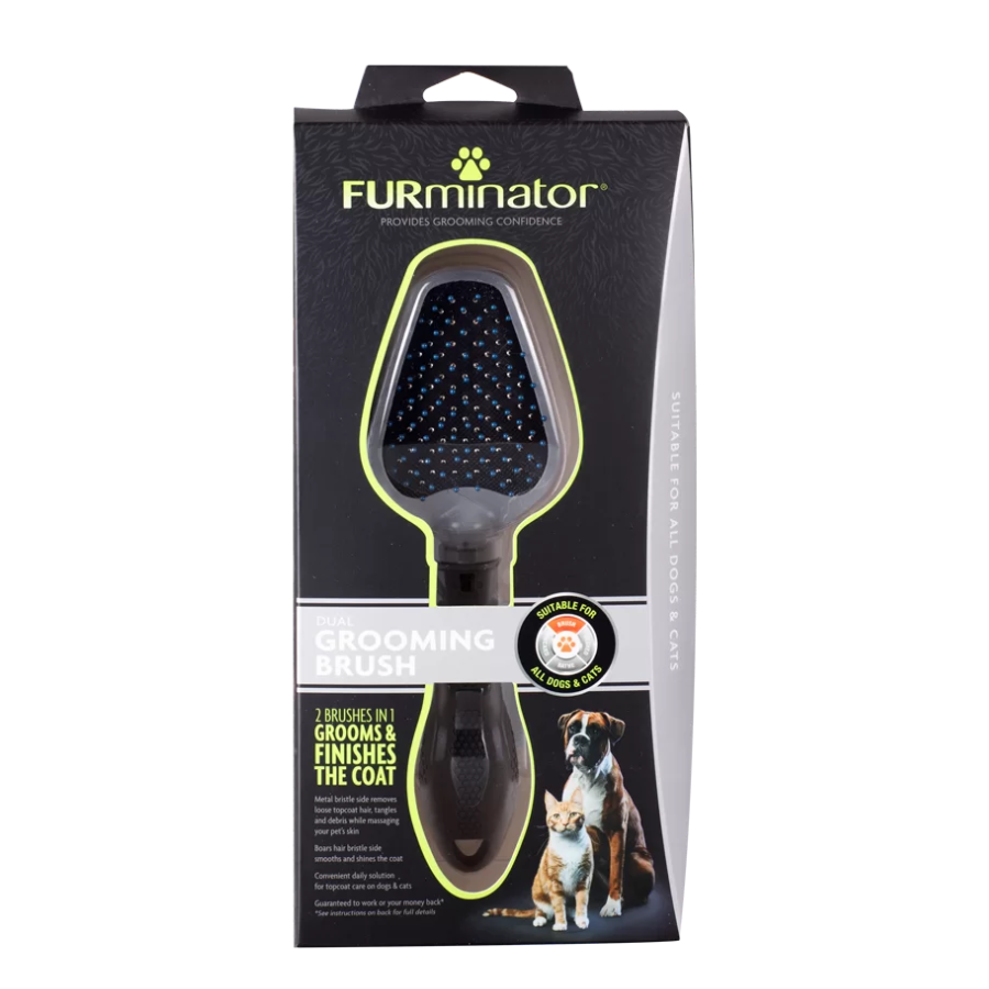 Furminator Dog/Cat Dual Grooming Brush