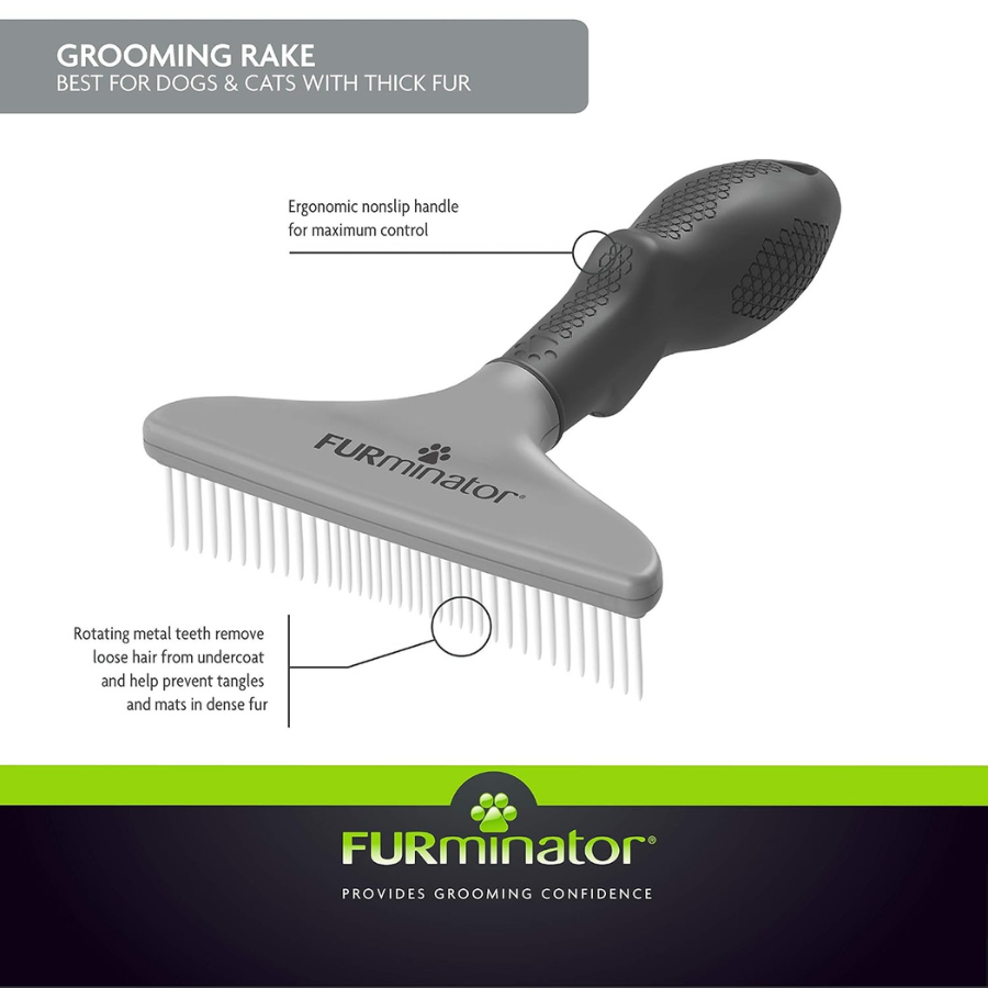 Furminator Dog/Cat Grooming Rake