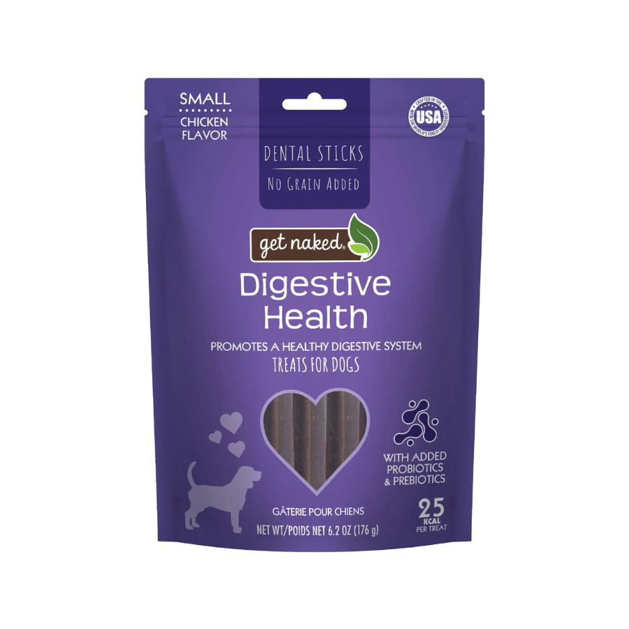 Get Naked Super Digestive Health Chicken Dental Sticks - Small (6.2 oz)