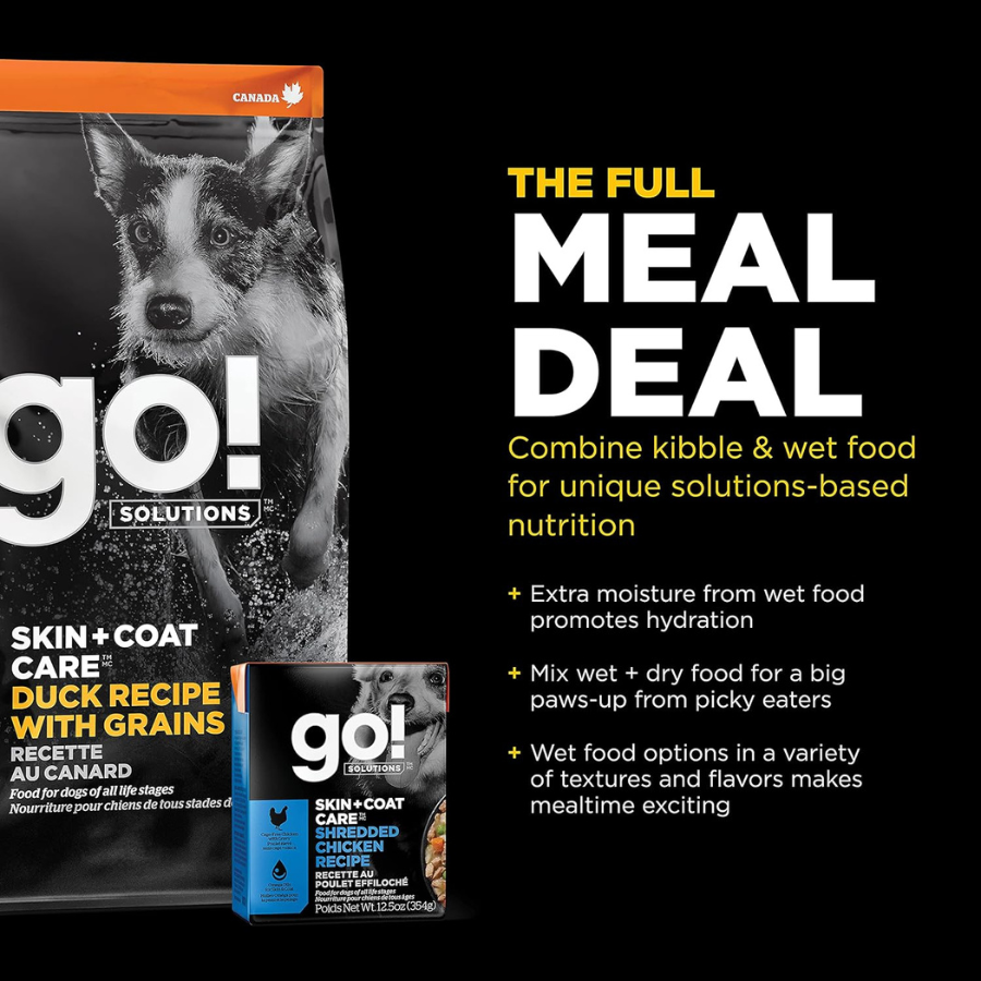 Go! Solutions Skin and Coat Duck - 22 lbs