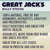 Great Jack's Dog Canadian Bully Sticks 5" to 7" - 12 Pack