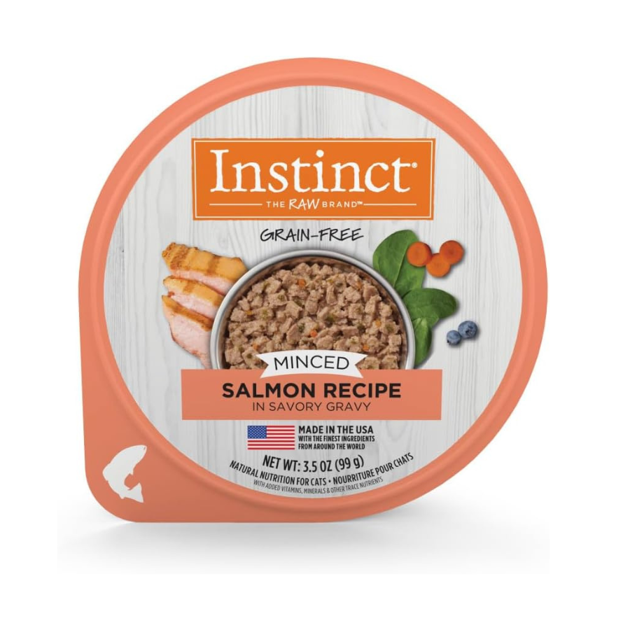 Instinct Grain-Free Minced Salmon for Cats