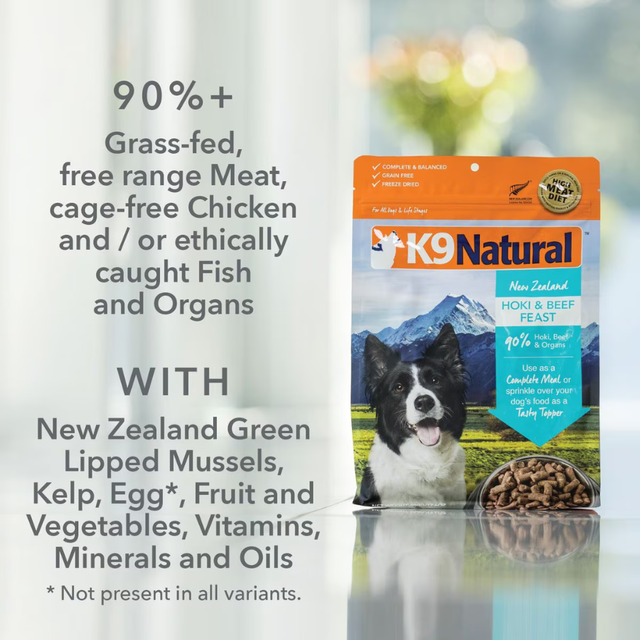 K9 Natural Lamb Feast Freeze-Dried Dog Food