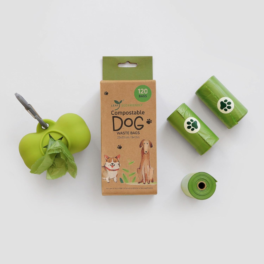 Leaf Compostable Dog Waste Bags