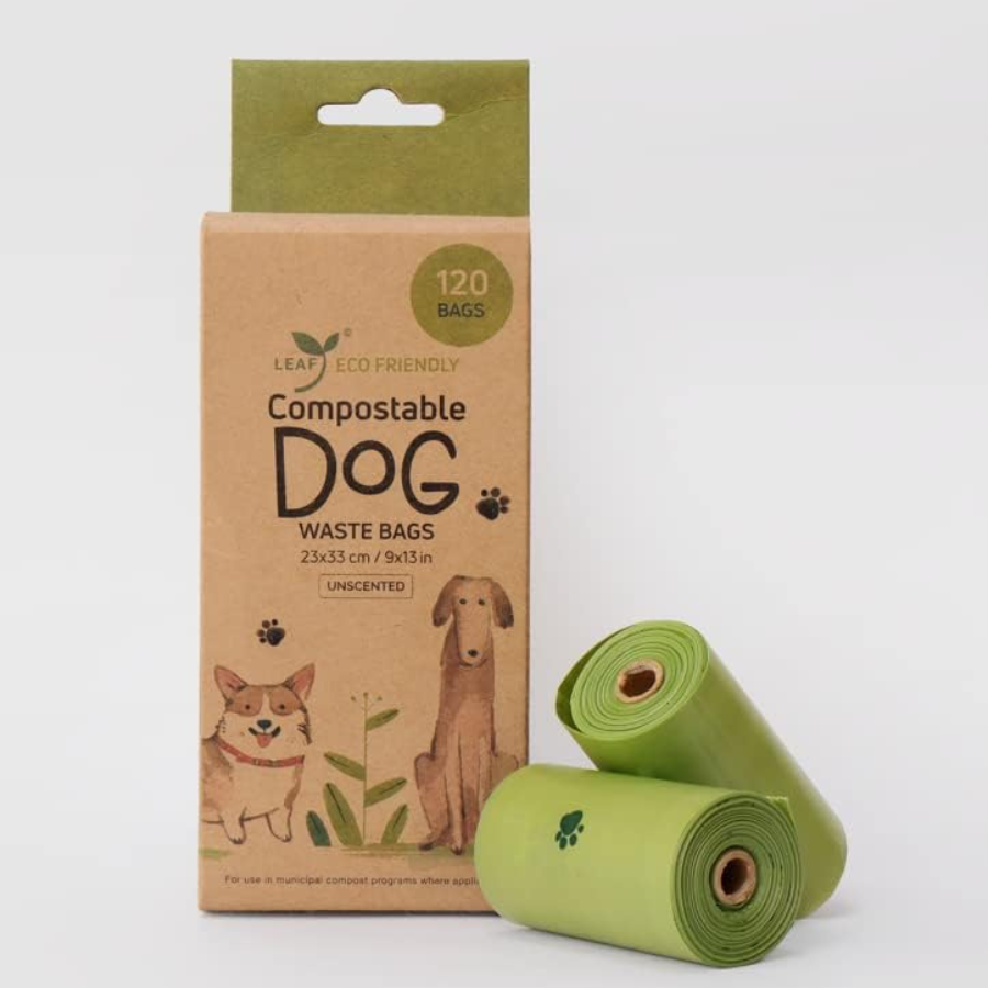 Leaf Compostable Dog Waste Bags