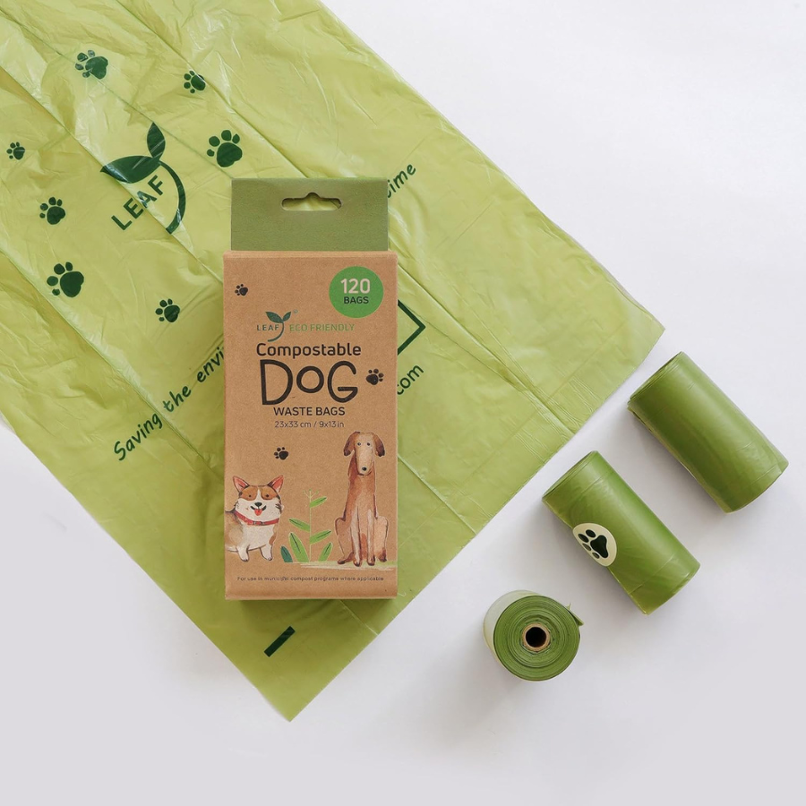 Leaf Compostable Dog Waste Bags