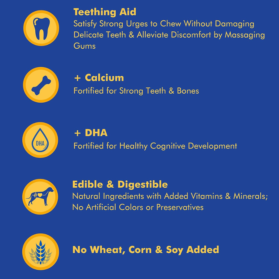 N-Bone Puppy Teething Ring Chicken Flavour