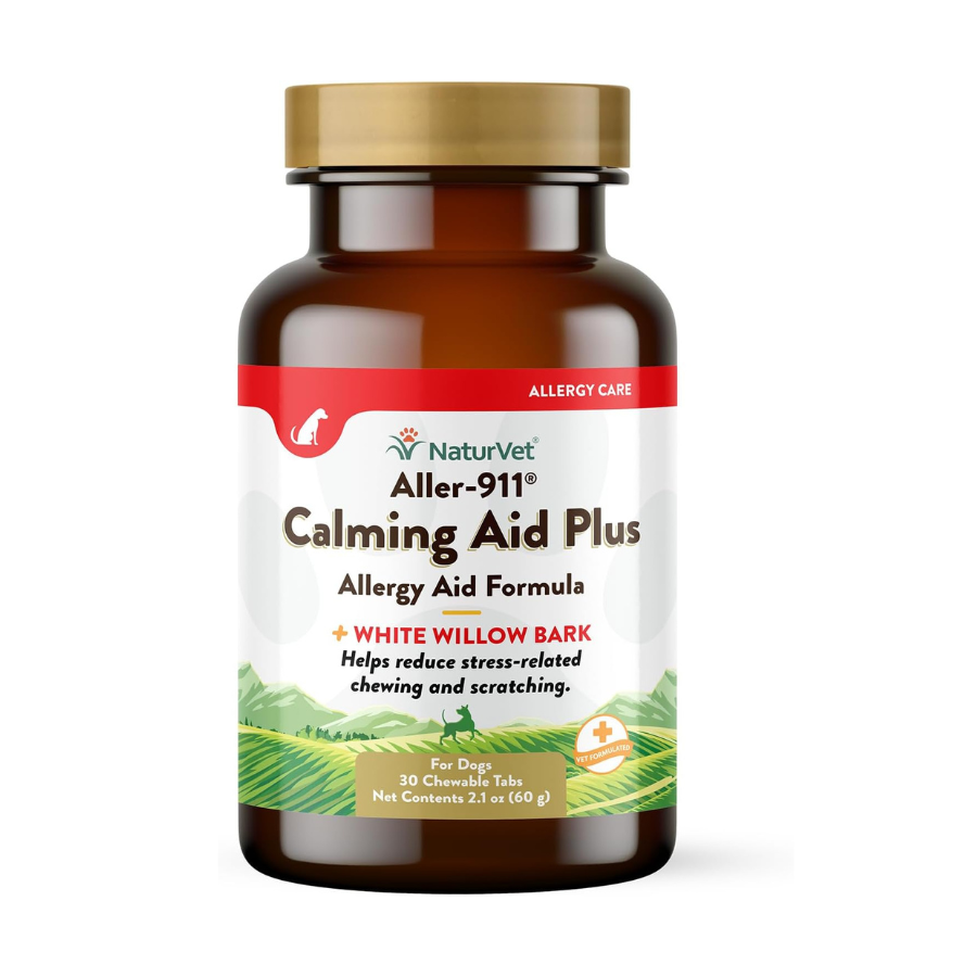 NaturVet Aller-911 Plus Calming Aid - 30 Tablets