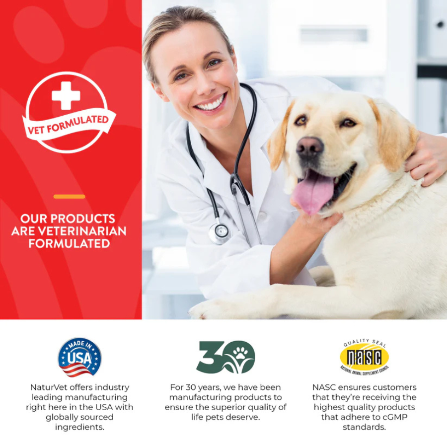 NaturVet Allergy Aid Plus Antioxidants