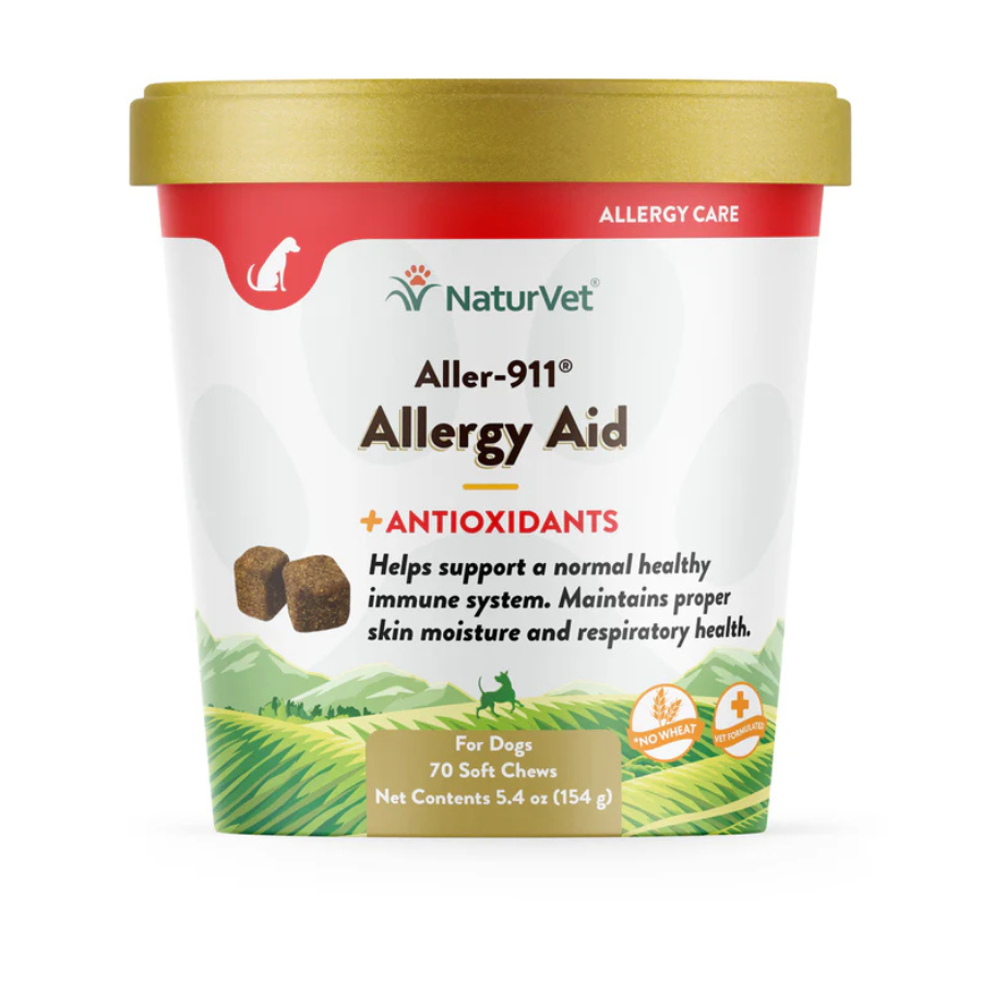 NaturVet Allergy Aid Plus Antioxidants
