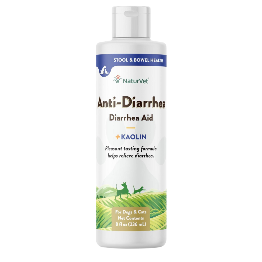 NaturVet Anti Diarrhea for Dogs and Cats - 8 oz