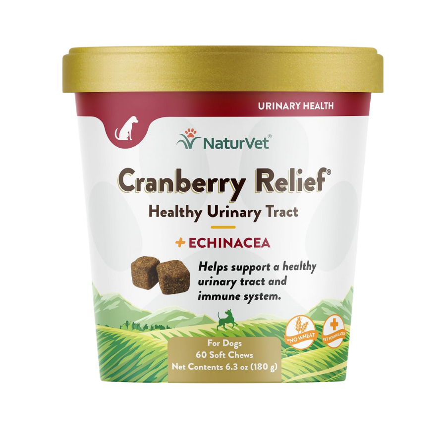 NaturVet Cranberry Relief Soft Chews - 60 Chews