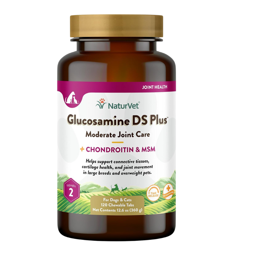 NaturVet Glucosamine DS Plus with MSM - 60 Tabs