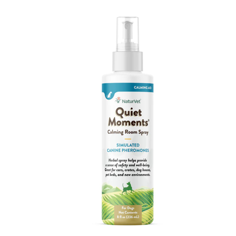 NaturVet Hemp Quiet Moments Spray for Dogs - 8 oz