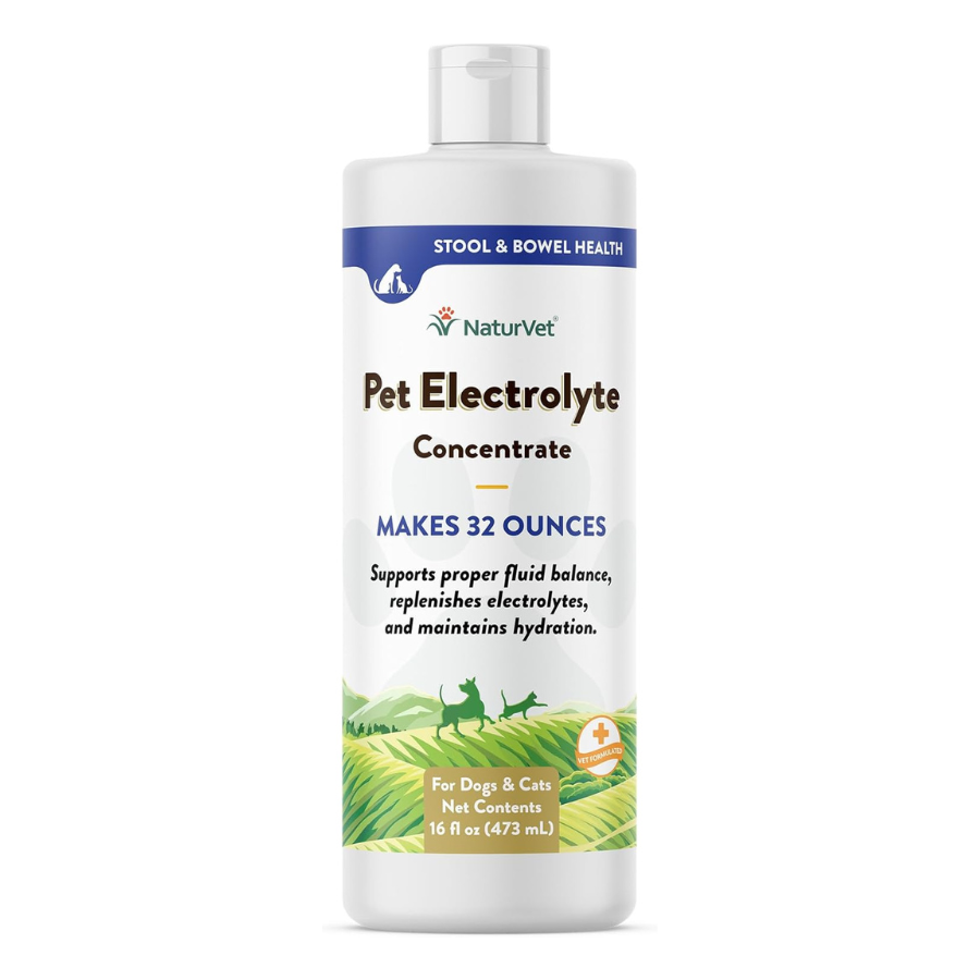 NaturVet Pet Electrolyte Concentrate for Dogs and Cats - 16 oz