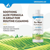 NaturVet Tea Tree Ear Wash with Aloe - 16 oz