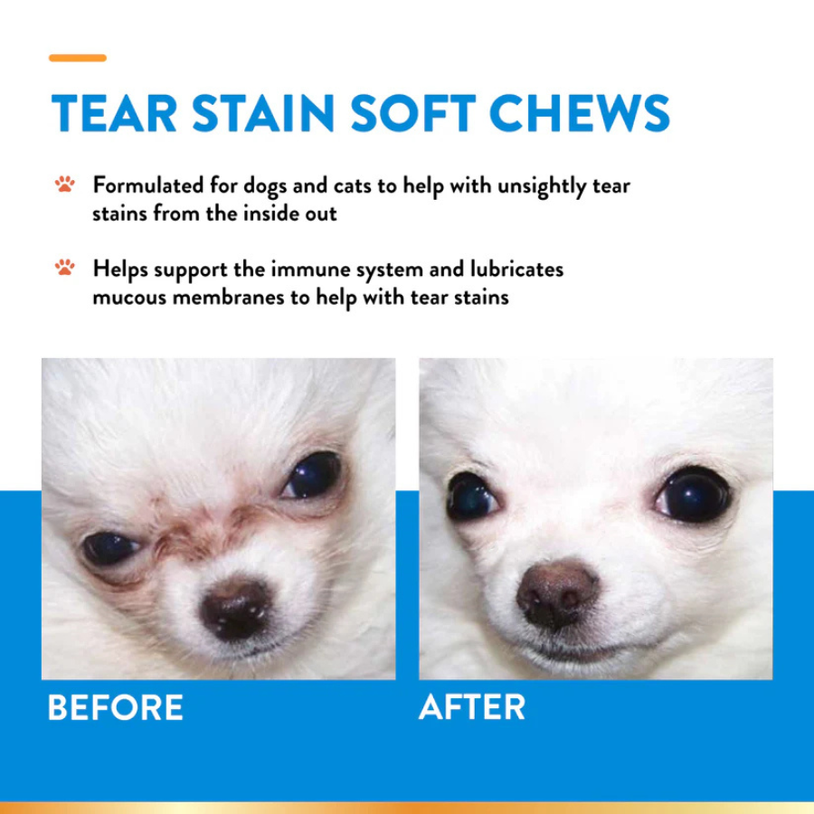 NaturVet Tear Stain Supplement with Lutein
