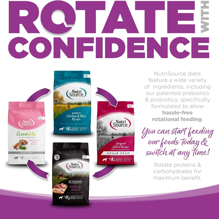 NutriSource Large Breed Puppy Chicken and Rice - 4 lbs