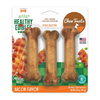 Nylabone Healthy Edibles Chew Bacon Flavour - Small (3 Pack)