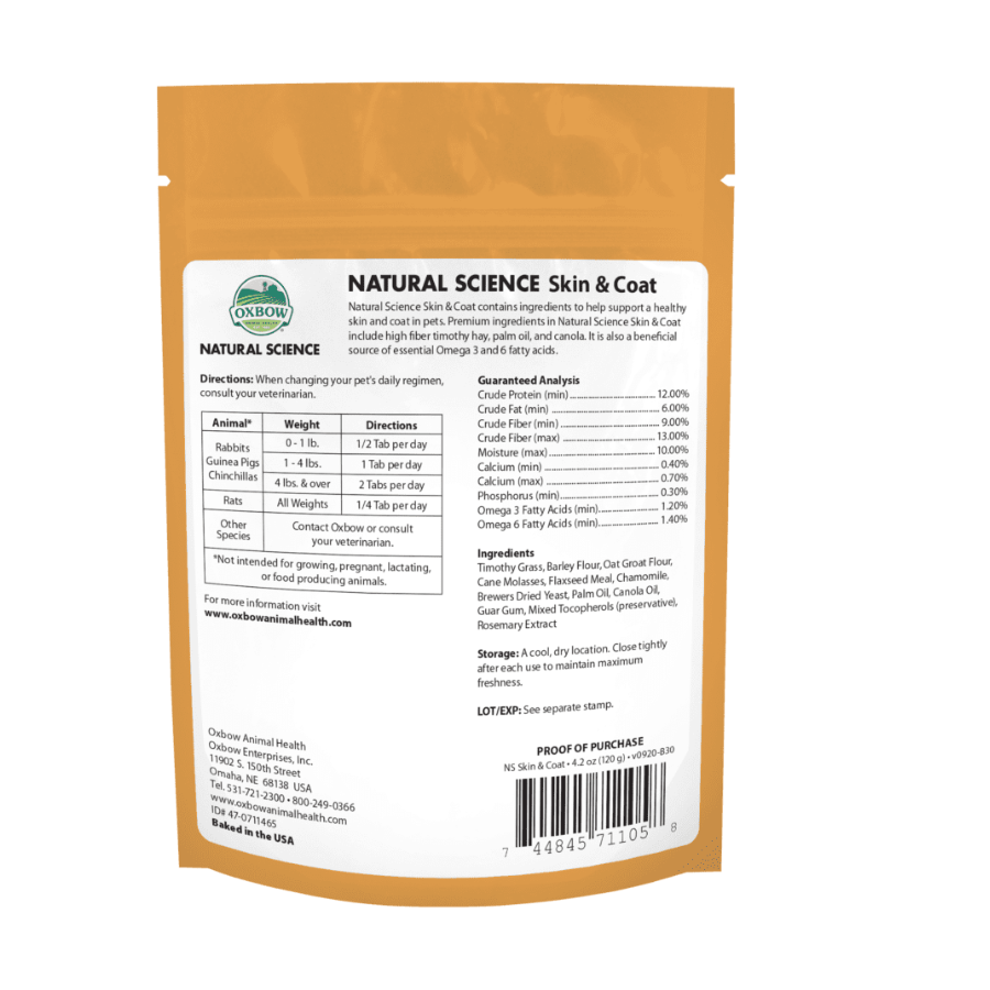 OXBOW Skin and Coat Supplement