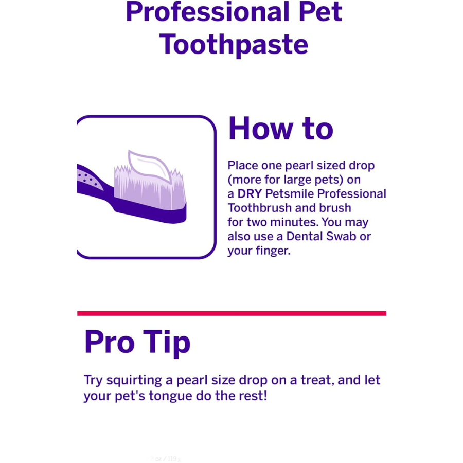 PetSmile Professional Pet Toothpaste - Rotisserie Chicken Flavour Toothpaste