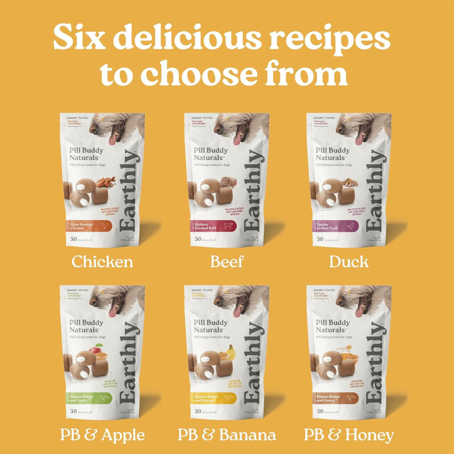 Pill Buddy Naturals Various Flavours - 30 Count