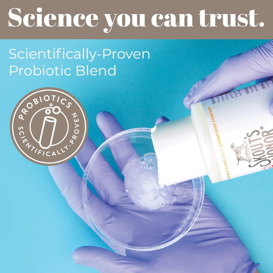 Skout's Honor Probiotic Deoderizer for Dogs and Cats - Dog of the Woods Scent (Sandlewood/Vanilla)