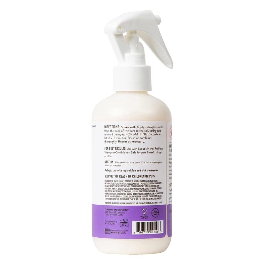 Skout's Honor Probiotic Detangler for Dogs - Lavender