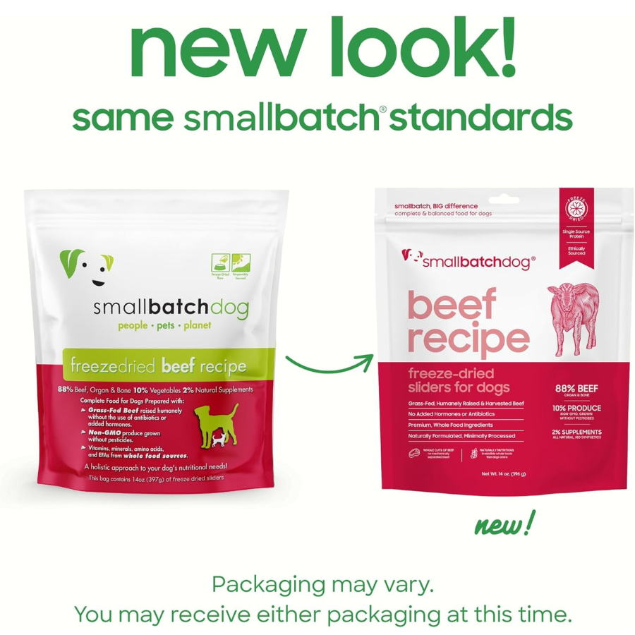 Small Batch Freeze Dried Beef Sliders - 14 oz