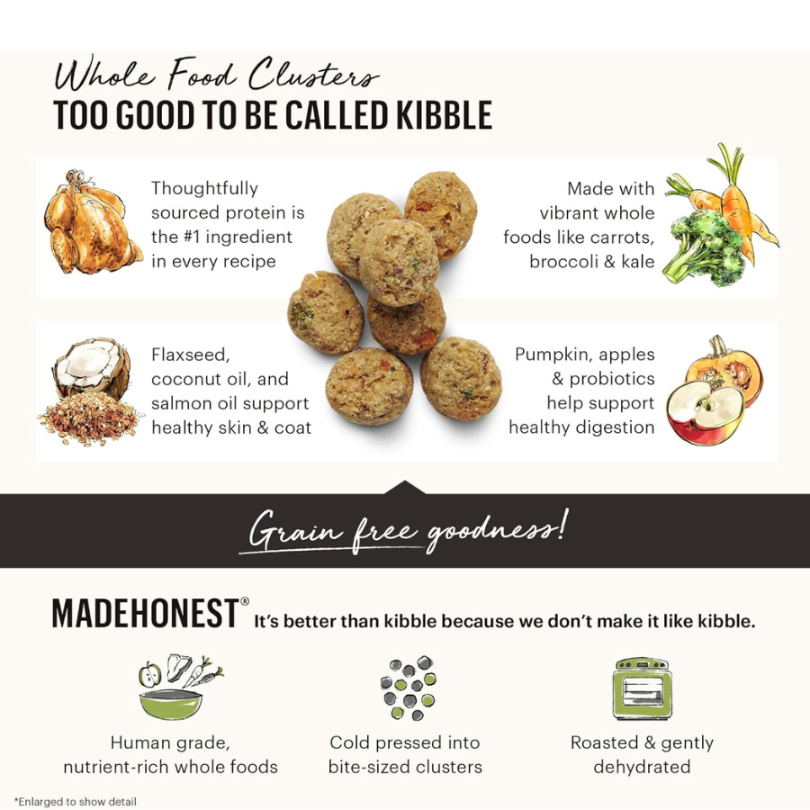 The Honest Kitchen Grain-Free Whole Food Clusters Beef