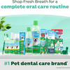 TropiClean Fresh Breath Dental Health Solution Advanced Whitening - 1 L