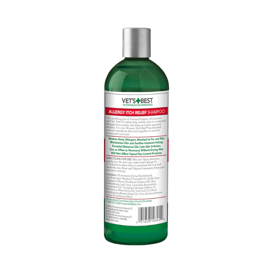 Vet's Best Allergy Itch Relief Shampoo - 16 oz