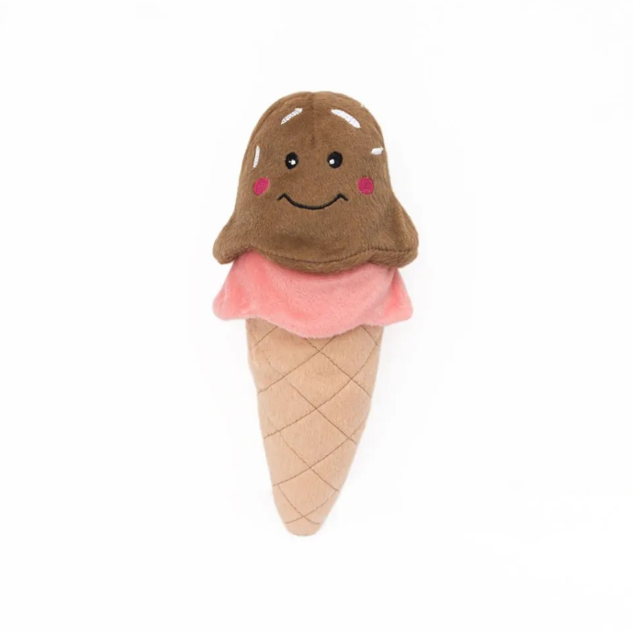 ZippyPaws NomNomz Squeaker Toy Ice Cream