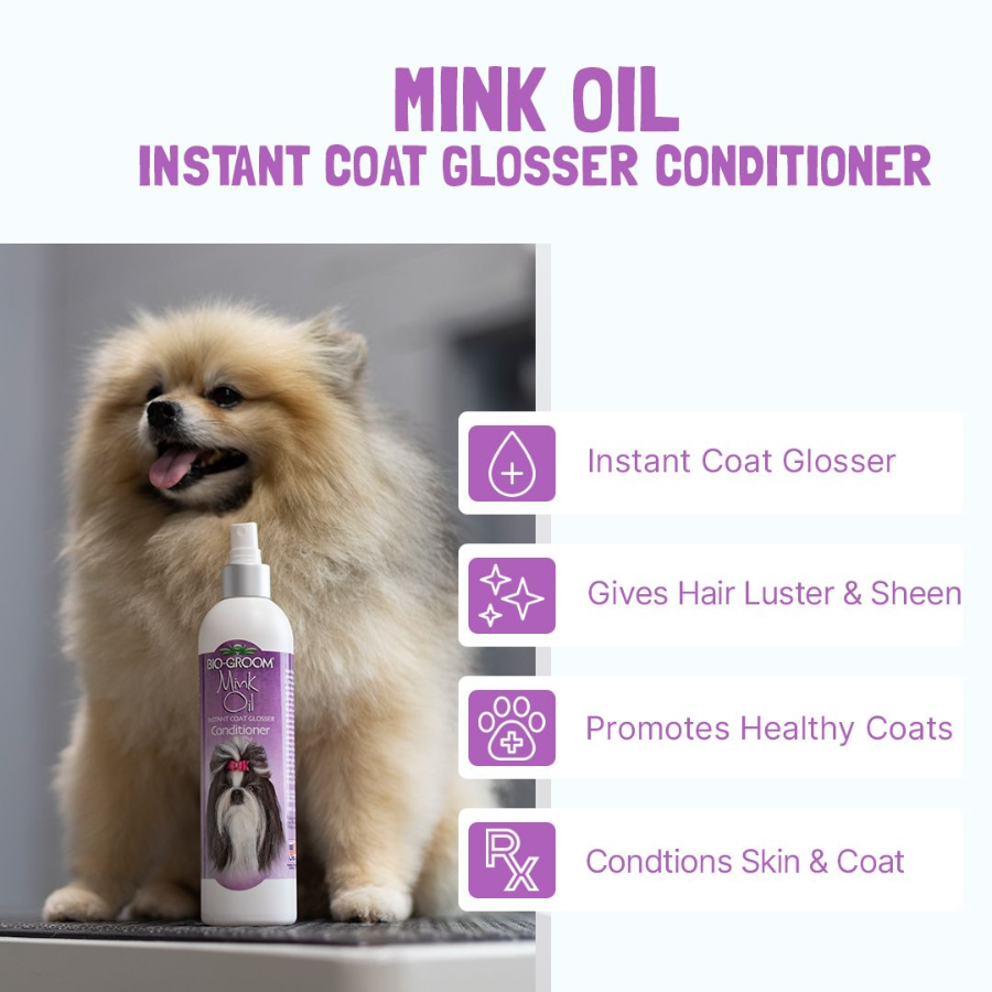 Bio-Groom Mink Oil Conditioner - 12 oz