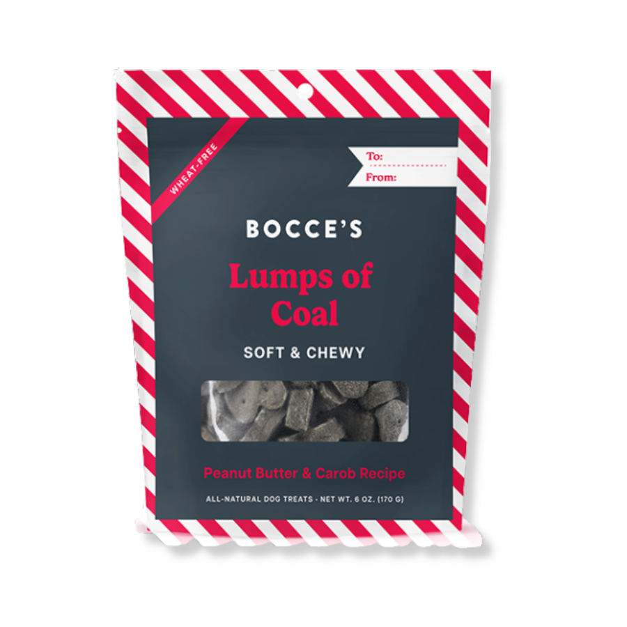 Bocce's Bakery Soft and Chewy Lumps of Coal - 6 oz