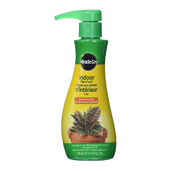 indoor plant fertilizer canadian tire Miracle-Gro Indoor Plant Food Liquid 1-1-1 Boosts Growth