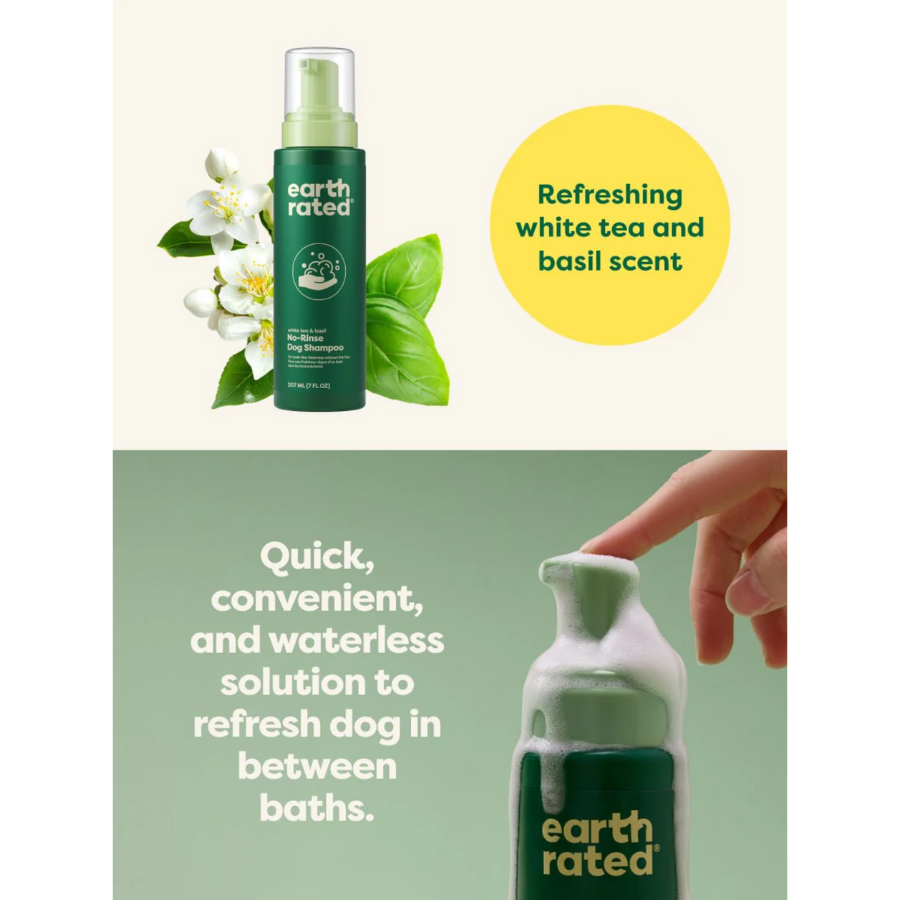 Earth Rated No Rinse Shampoo - 7 oz