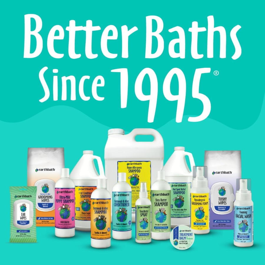 earthbath Shed Control Shampoo with Green Tea and Awapuhi for Dogs - 16 oz