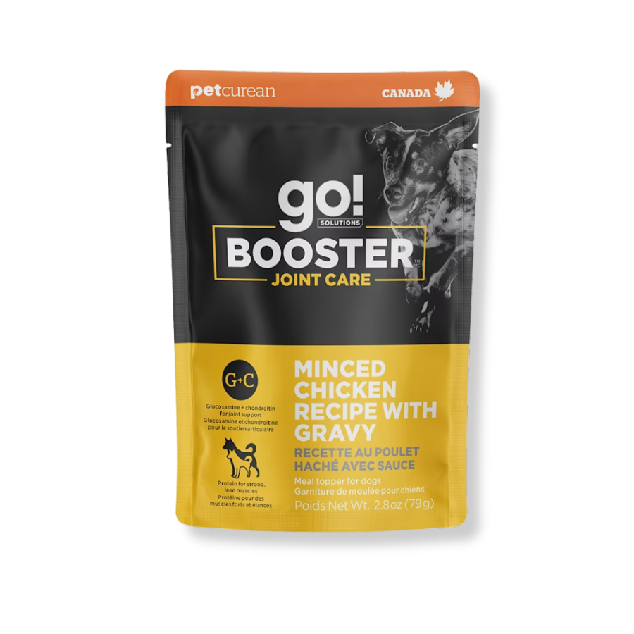 Go! Solutions Joint Health Booster for Dogs Minced Chicken with Gravy Recipe